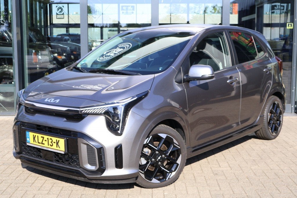 Kia PICANTO 1.2i GT-LINE Automaat / Leder / 5 deurs, Auto's, Gebruikt, 4 cilinders, Met garantie (alle), 4 stoelen