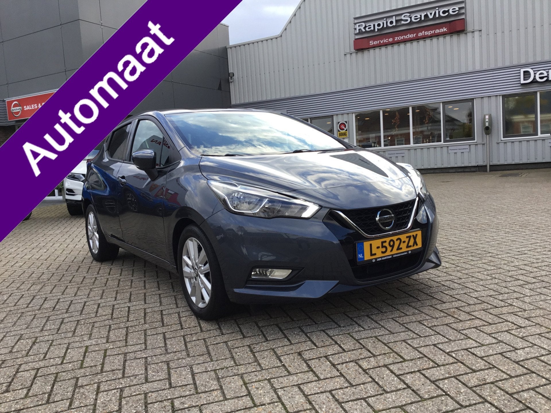 Nissan Micra 1.0 IG-T N-Connecta Automaat (bj 2019), Auto's, 12 maanden, 101 pk, Gebruikt, Euro 6