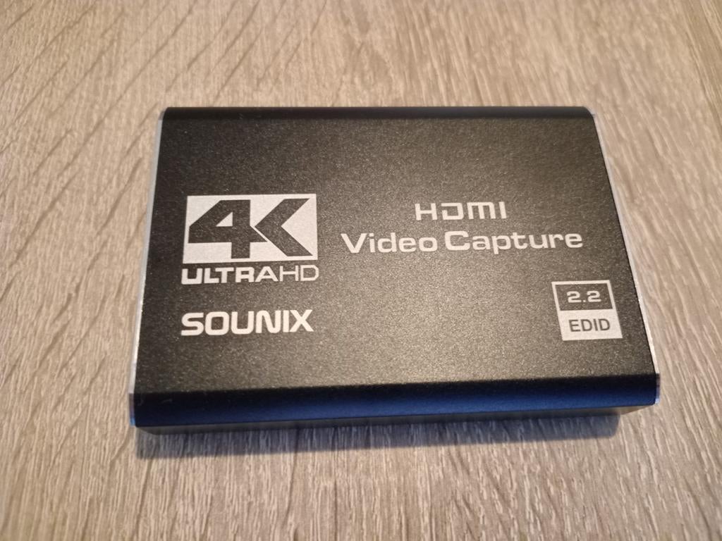SOUNIX 4K HDMI Video Capture, Ophalen of Verzenden