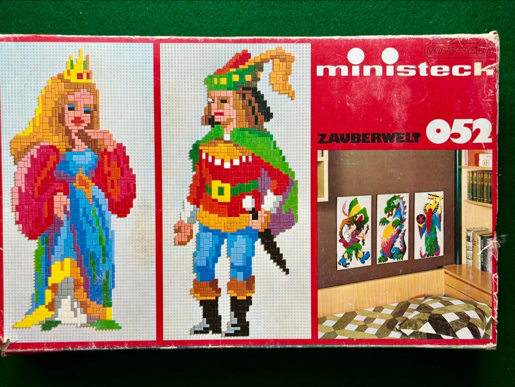 Ministeck Mosaik-System Zauberwelt 052 - Vintage, Hobby en Vrije tijd, Ministeck, Ophalen of Verzenden, Nieuw, Box-set