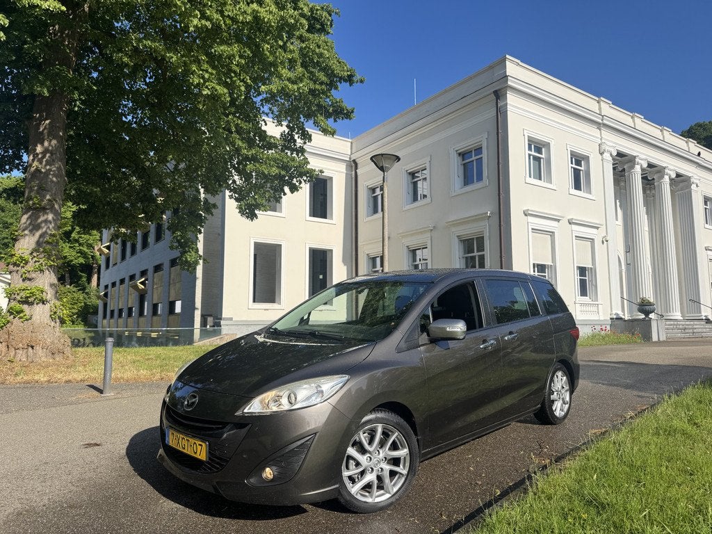 Mazda 5 2.0 Silver Edition, 7 PERSOONS (bj 2014), Gebruikt, 4 cilinders, 7 stoelen, 600 kg