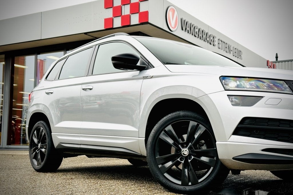 Skoda Karoq 1.5 TSI Sportline Business 150PK | ADAPTIEVE CRU, Voorwielaandrijving, 12 maanden, Stof, Euro 6
