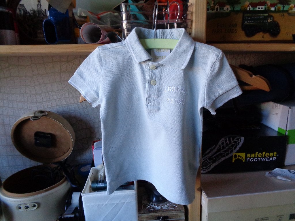 In Gold We Trust polo mt 92 jongen, IN Gold We Trust, Ophalen of Verzenden, Zo goed als nieuw, Shirt of Longsleeve