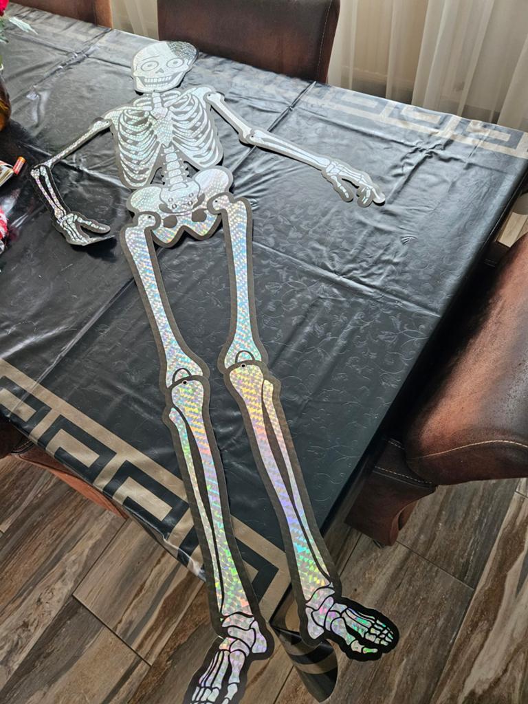Halloween skelet, Ophalen of Verzenden, Nieuw, Versiering, Halloween of Griezel