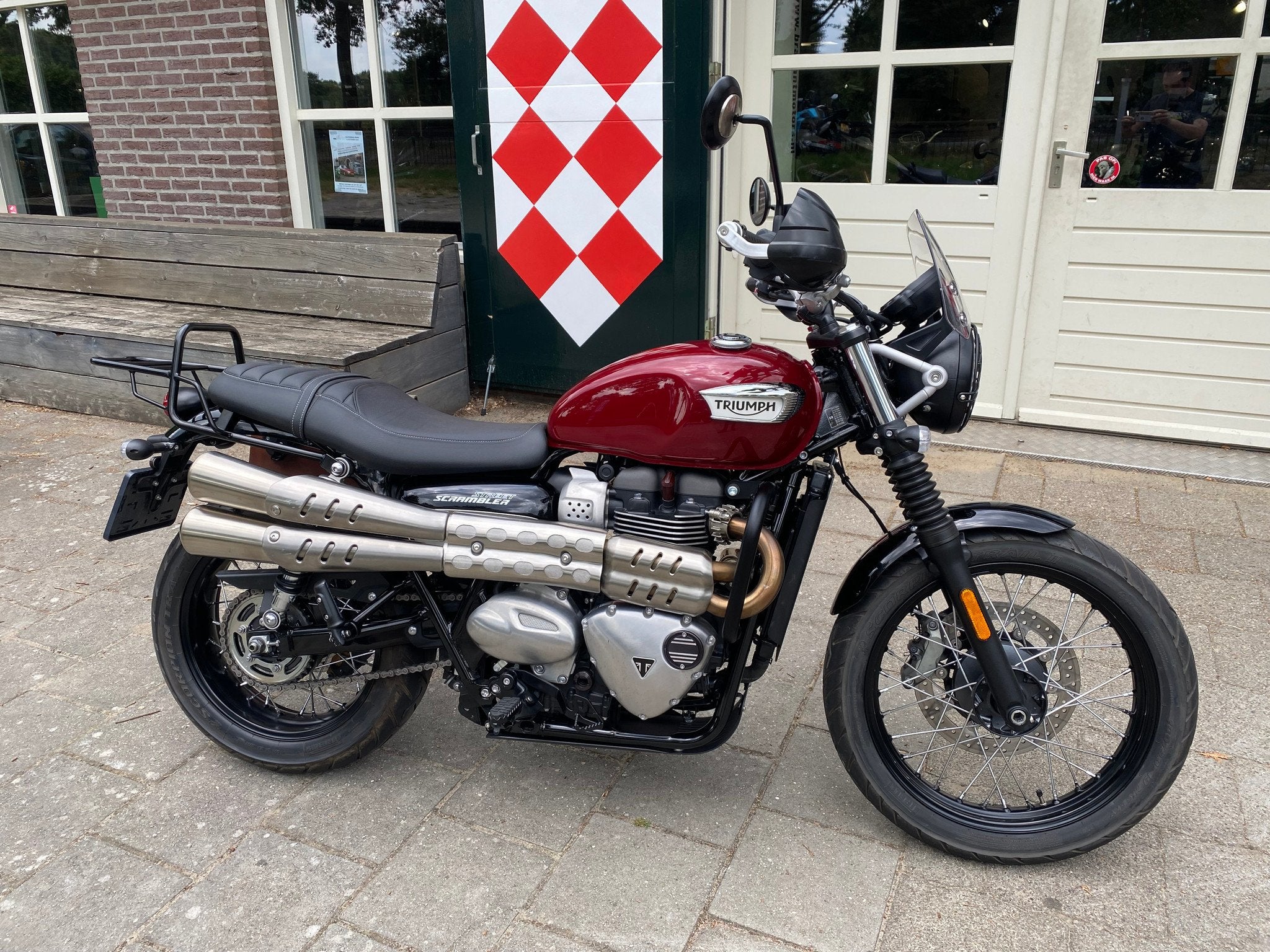 Triumph SCRAMBLER 900 ABS (bj 2020), Motoren, Motoren | Triumph, Bedrijf, Naked bike