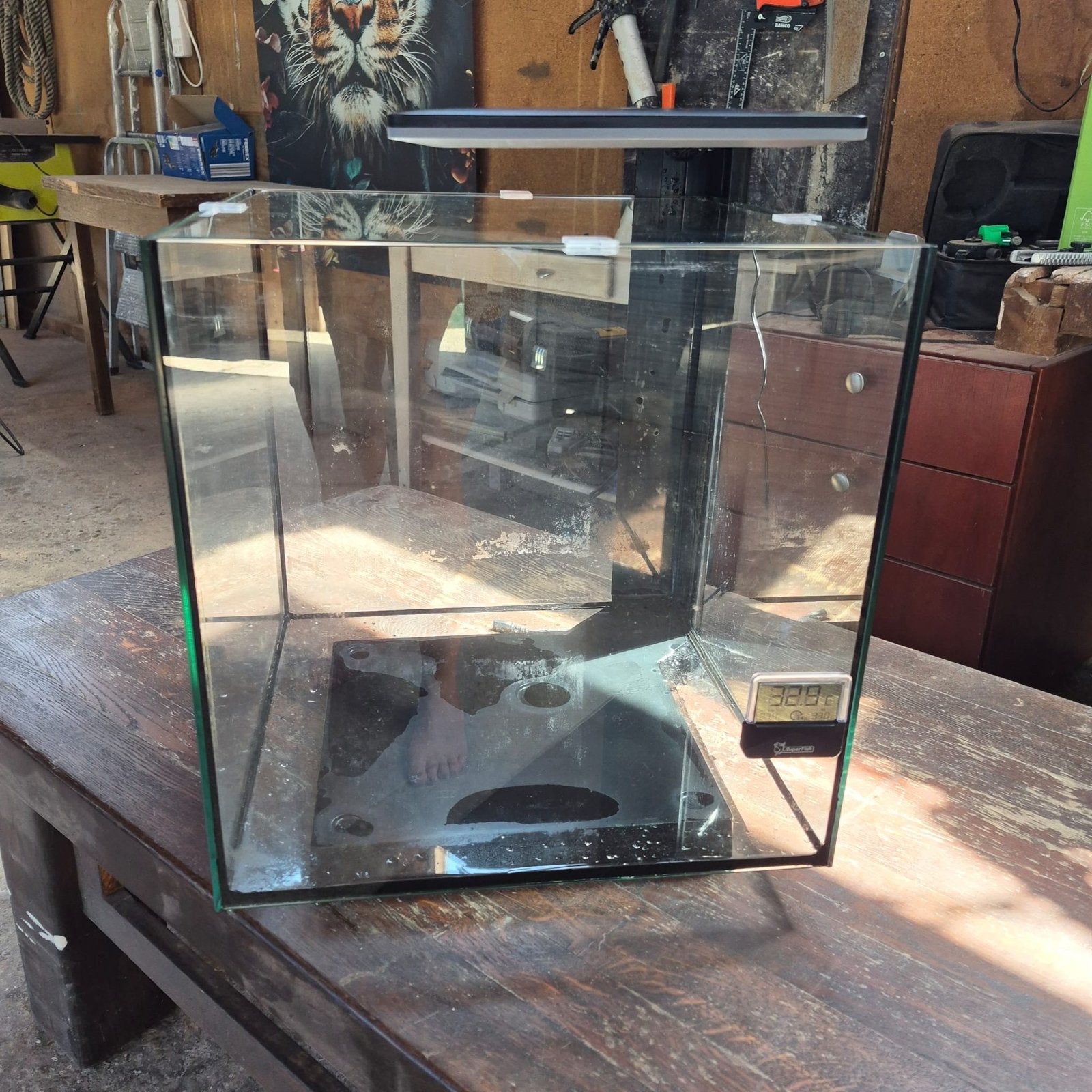 Aquarium 60 Liter, Ophalen, Zo goed als nieuw, Leeg aquarium