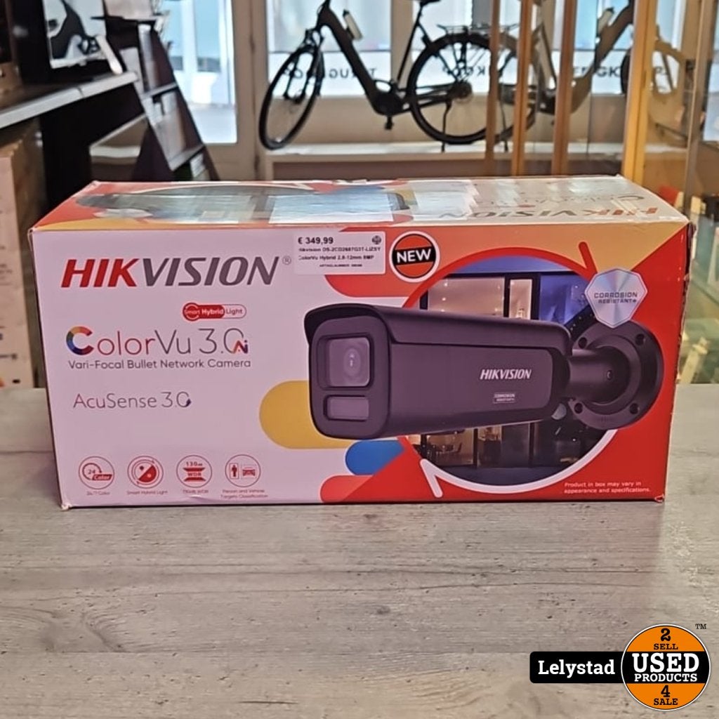 Hikvision DS-2CD2687G3T-LIZSY ColorVu Hybrid 2.8-12mm 8MP, Hikvision, Gebruikt, https://www.hikvision.com/en/support/contact-us/