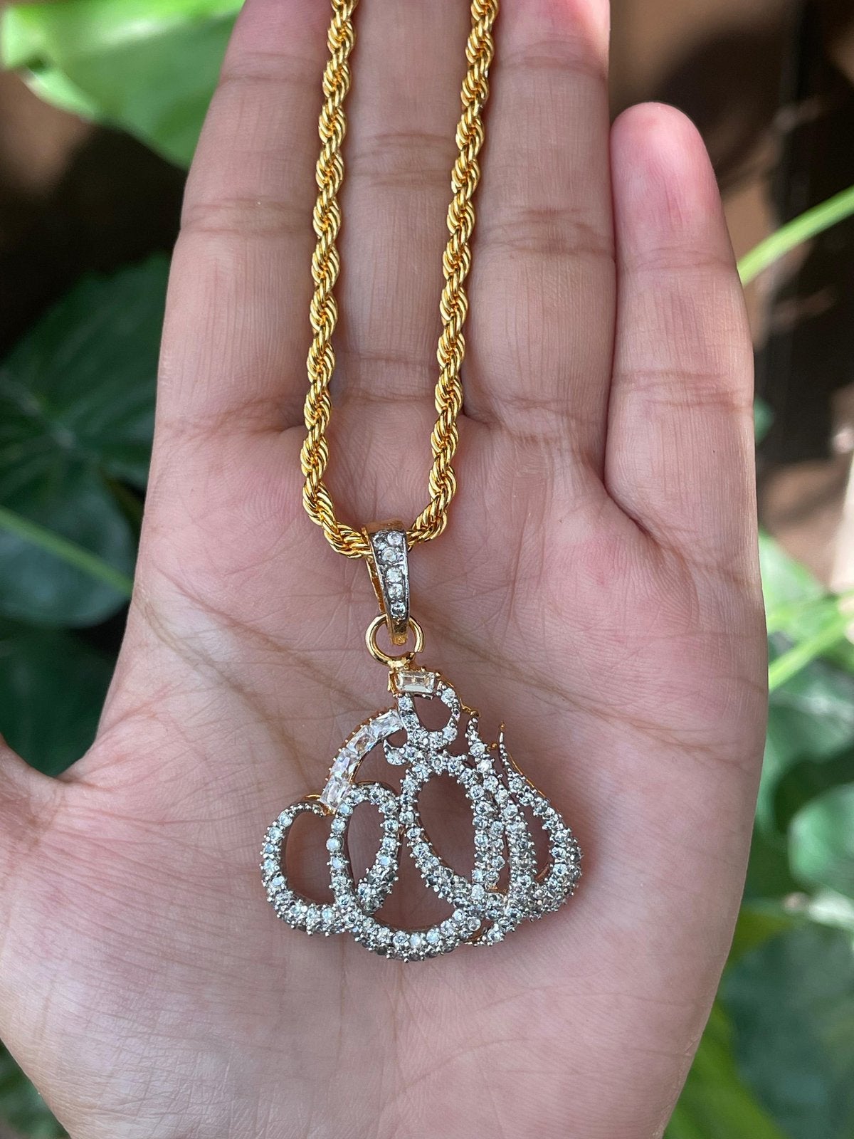Allah pendant ketting – luxe islamitische sieraden, Nieuw, Ophalen of Verzenden, Geldersplein 3011 WZ Rotterdam, Ma.jewelsstore@gmail.com