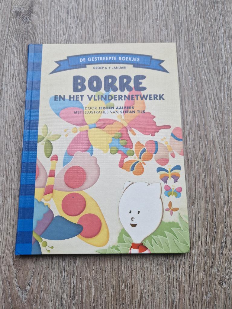 Borre en het vlinder netwerk, Boeken, Ophalen of Verzenden, Zo goed als nieuw, Jeroen Aalbers, Fictie algemeen