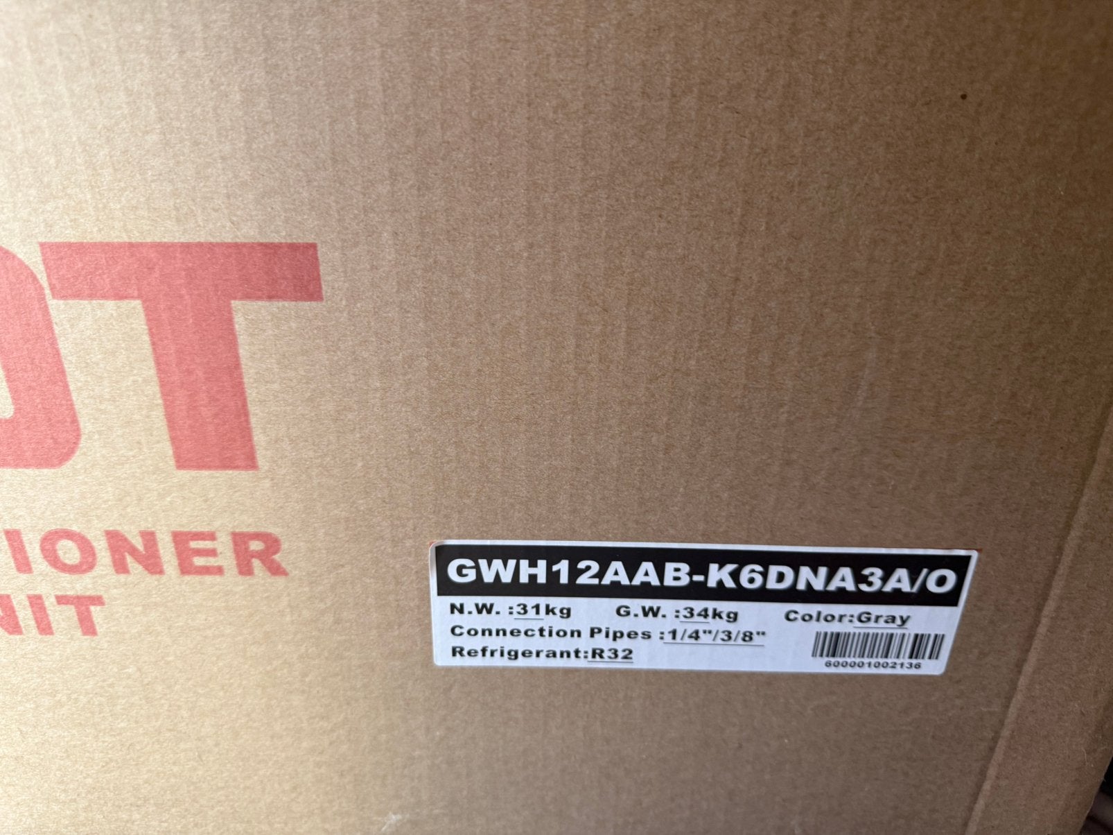 Tosot airco, Ophalen, Koelen en Ontvochtigen, Nieuw, 3 snelheden of meer