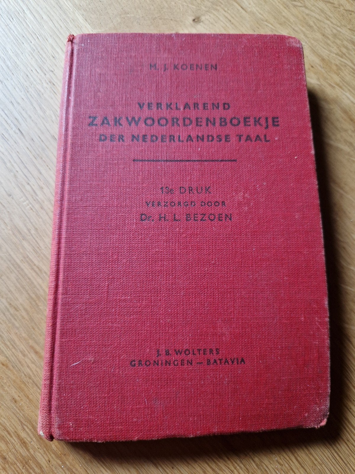 ZAKWOORDENBOEK 1949, Antiek en Kunst, Ophalen of Verzenden