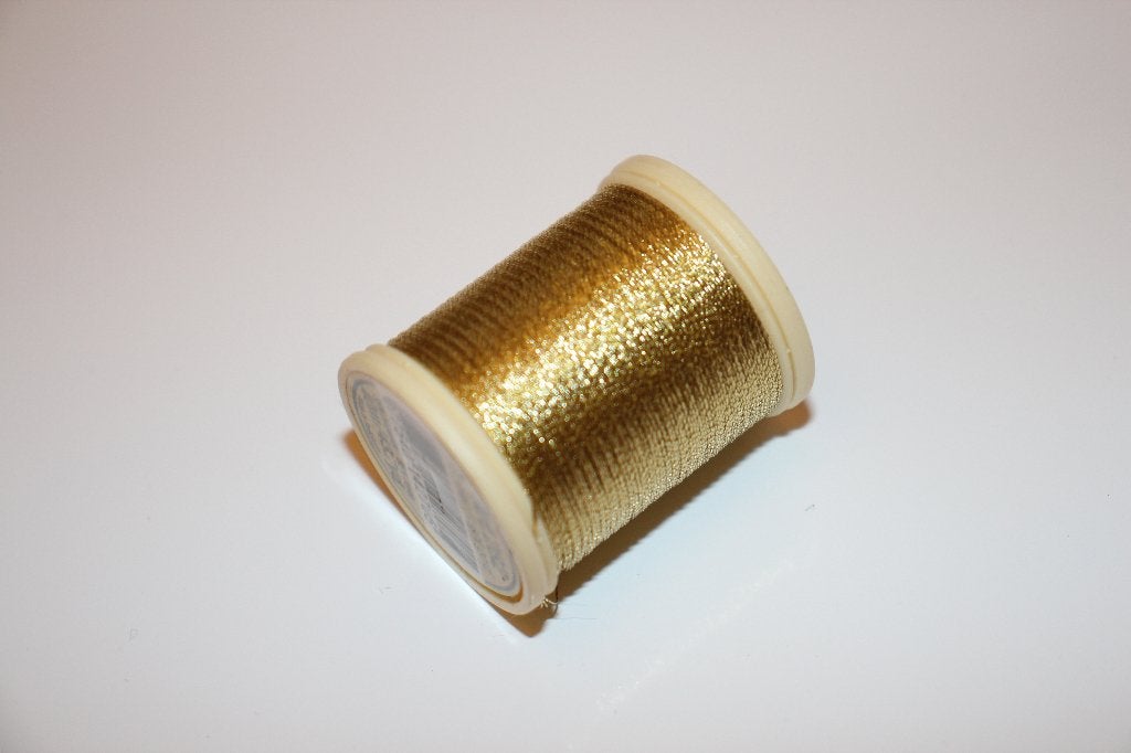 DMC metallic gouddraad, dikte 0,36mm GOUD #3388, Ophalen of Verzenden, Nieuw, Handborduren, Borduurgaren of Zijde