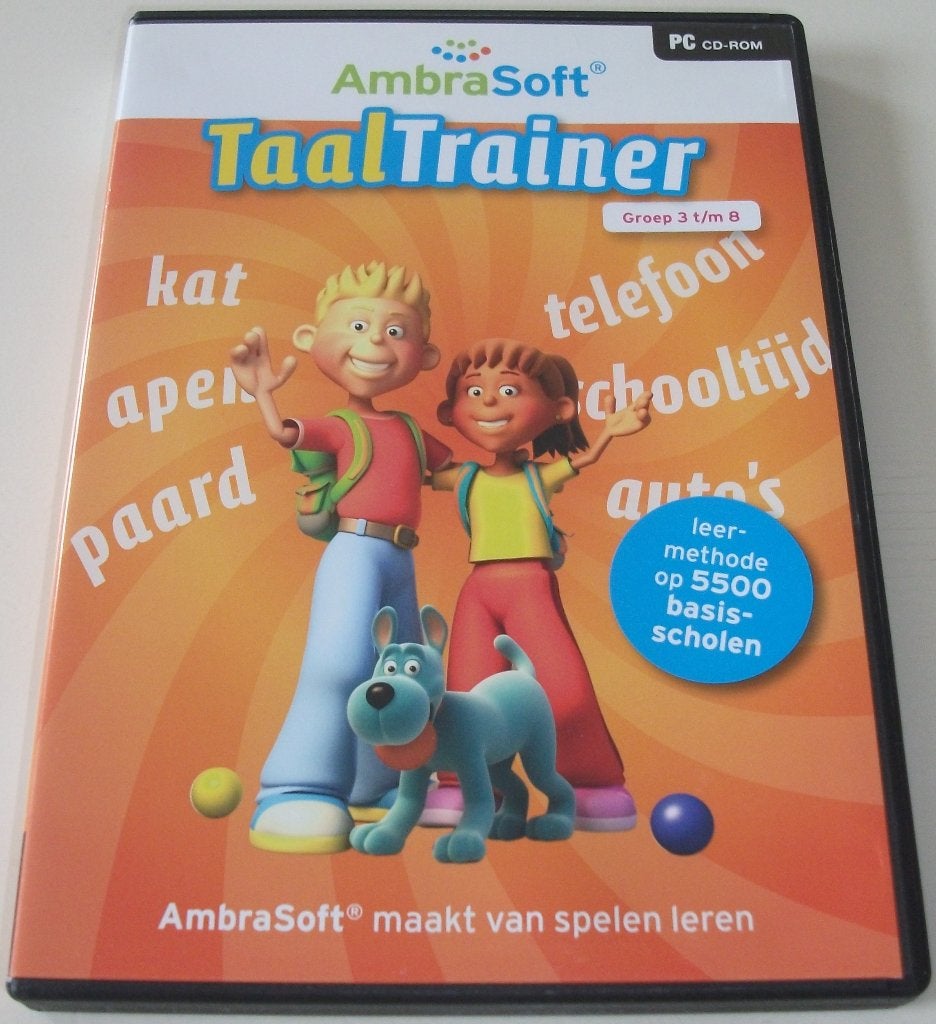 PC Game *** TAALTRAINER ***, Overige typen, Ophalen of Verzenden, Zo goed als nieuw, Vanaf 6 jaar