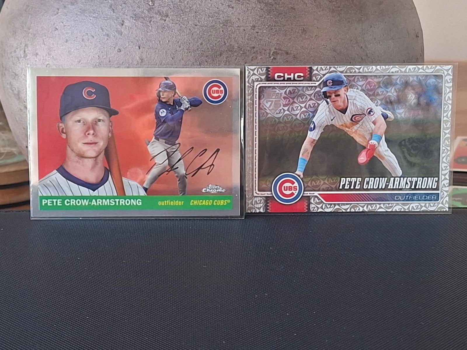 Pete Crow-Armstrong Chicago Cubs Honkbal Kaart, Ophalen of Verzenden, Zo goed als nieuw, Overige sporten, Spelerskaart
