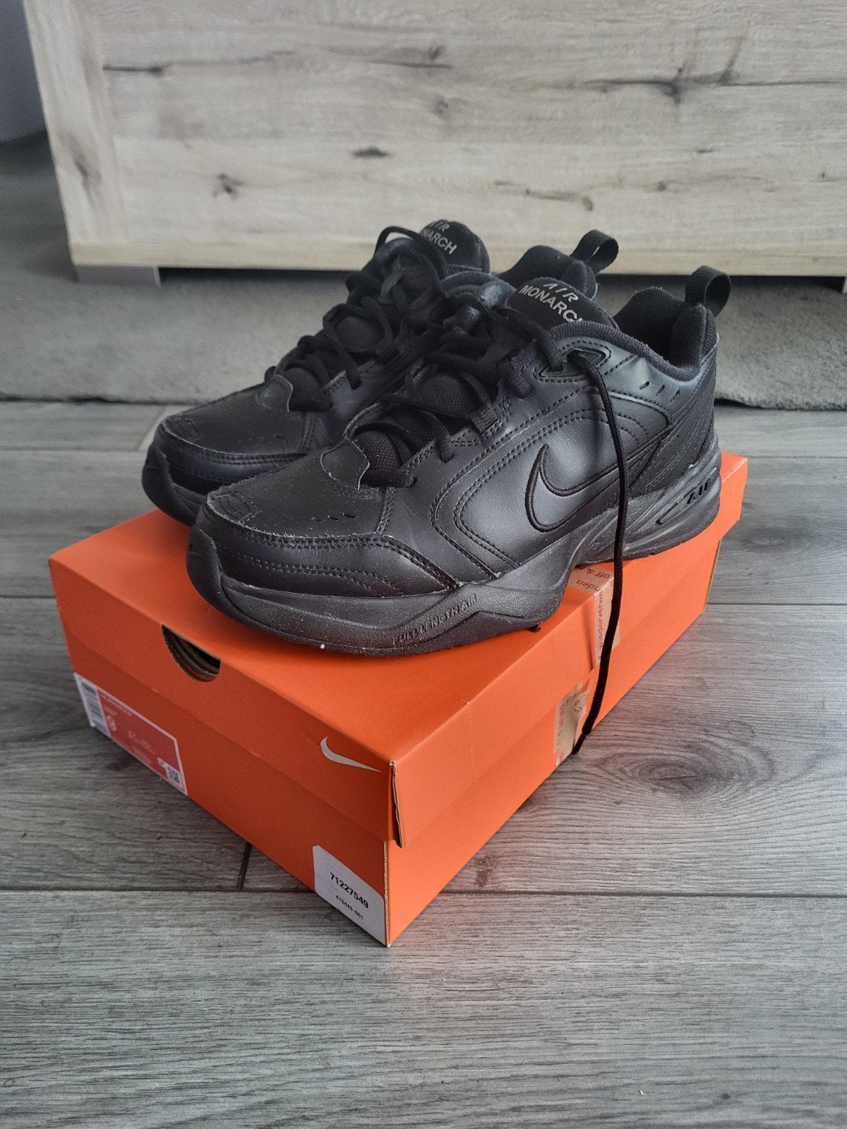 Nike Air Monarch - Zwart - Maat 42.5, Ophalen, Zwart, Nike, Sneakers of Gympen