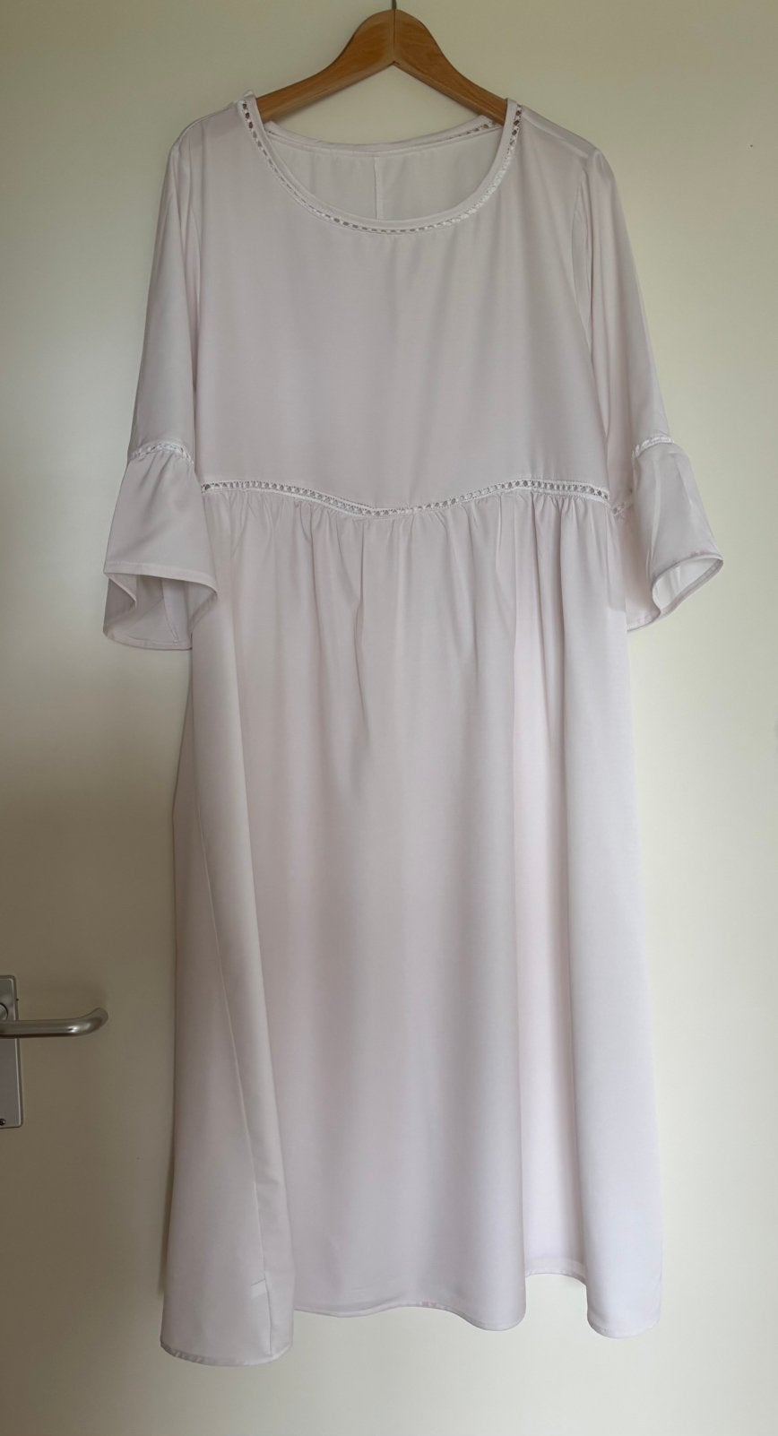 Jurk maat xxxl mt 48, Verzenden, Zo goed als nieuw, Maat 46/48 (XL) of groter, Onder de knie