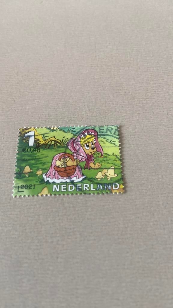 Nederland, Postzegels en Munten, Ophalen of Verzenden, Gestempeld