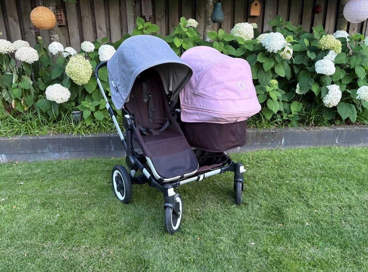 Bugaboo Donkey 2 Duowagen Compleet met Accessoires, Kinderen en Baby's, Ophalen, Gebruikt, Combiwagen, Duowagen