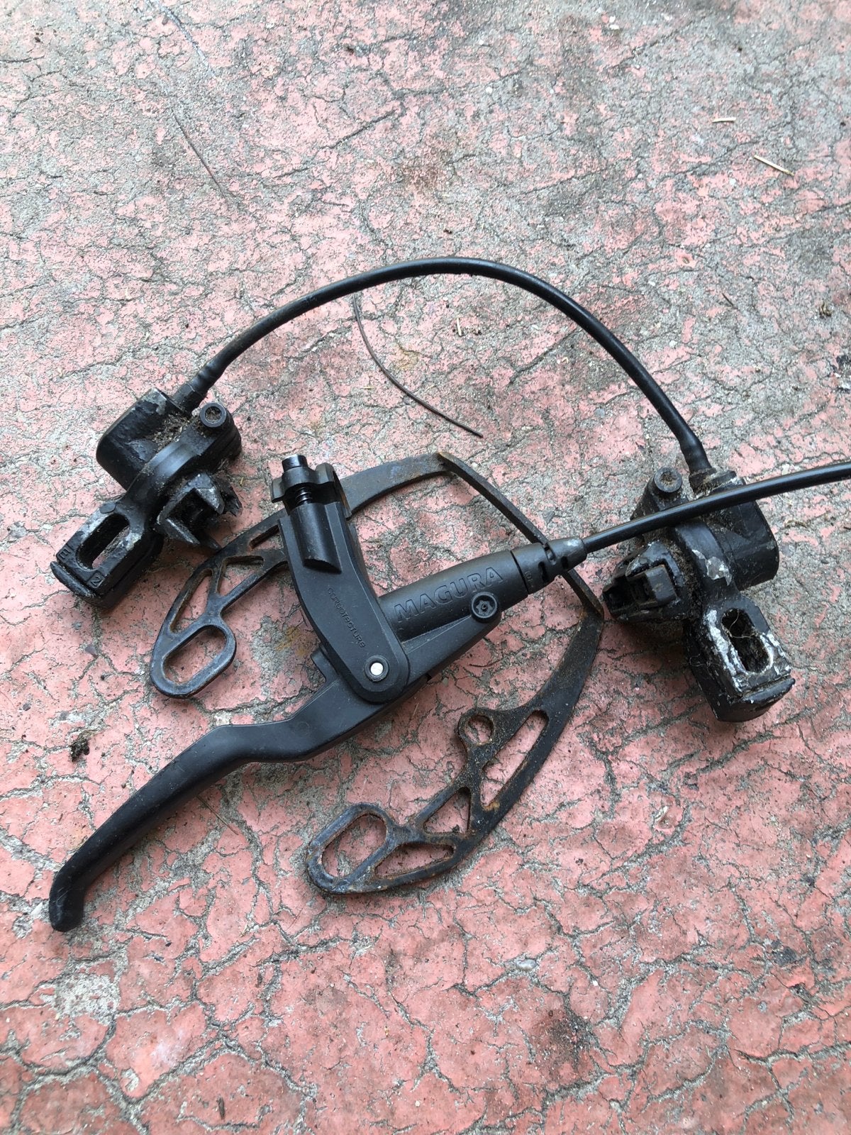 Magura Rem Systeem - Gebruikt, Remmen, Gebruikt, Ophalen of Verzenden, Aluminium