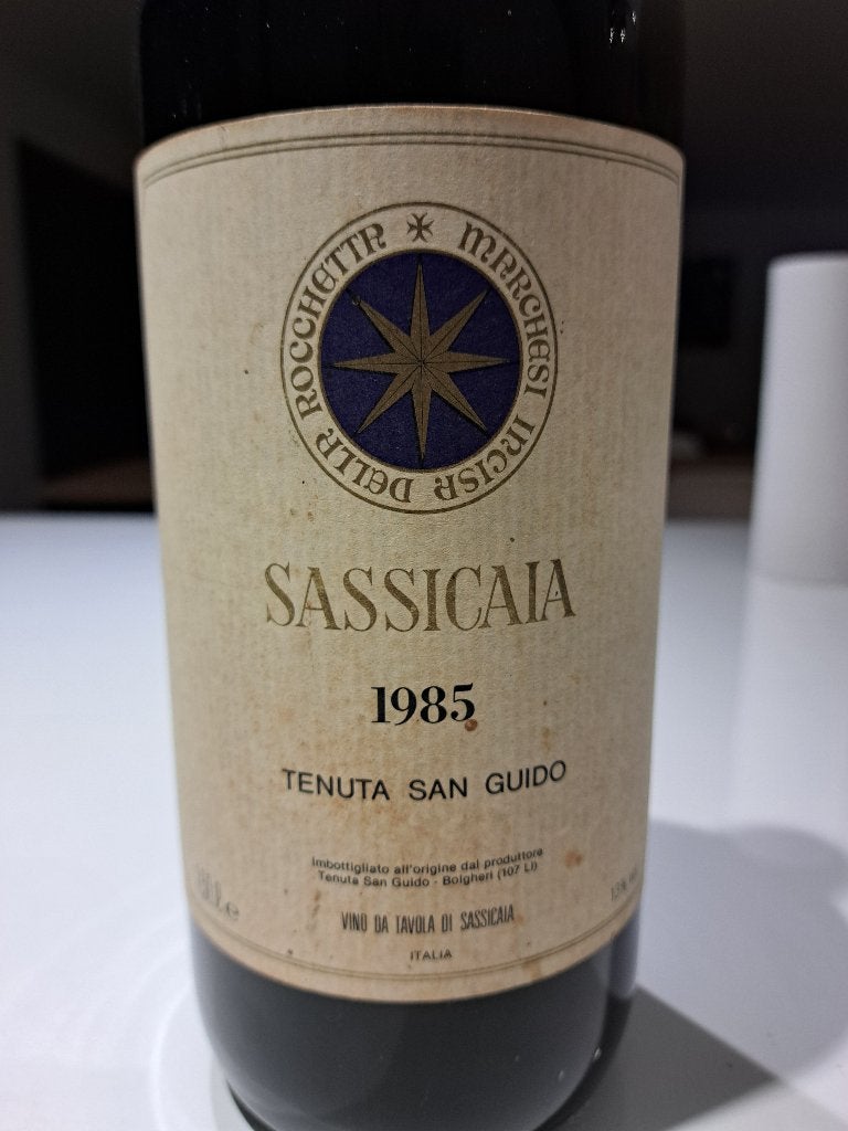 Sassicaia magnum 1985, Nieuw, Rode wijn, Italië, Ophalen of Verzenden