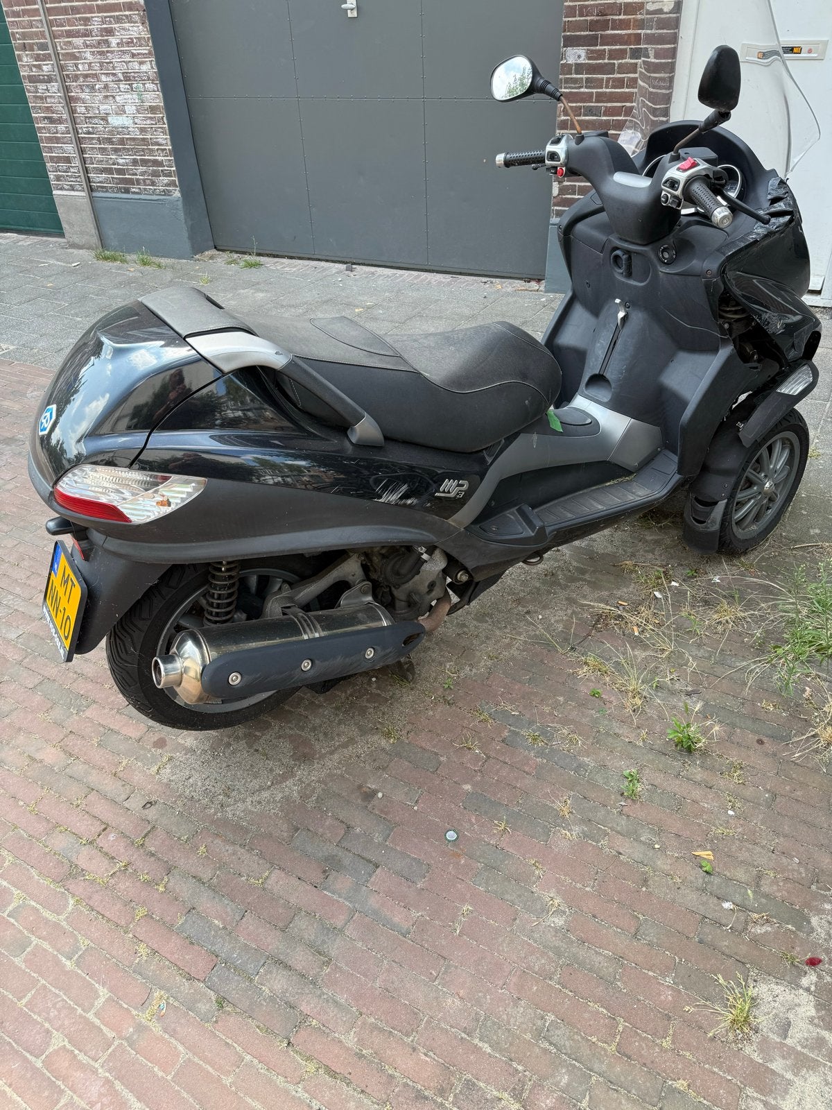 Piaggio MP3 M59 - Schade door val, kappen te vervangen, Ophalen, Gebruikt