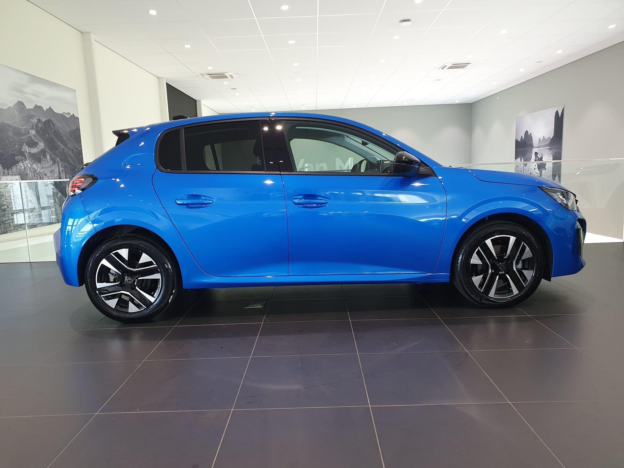 Peugeot 208 1.2 PureTech 100 Allure, 12 maanden, 101 pk, Euro 6, Blauw