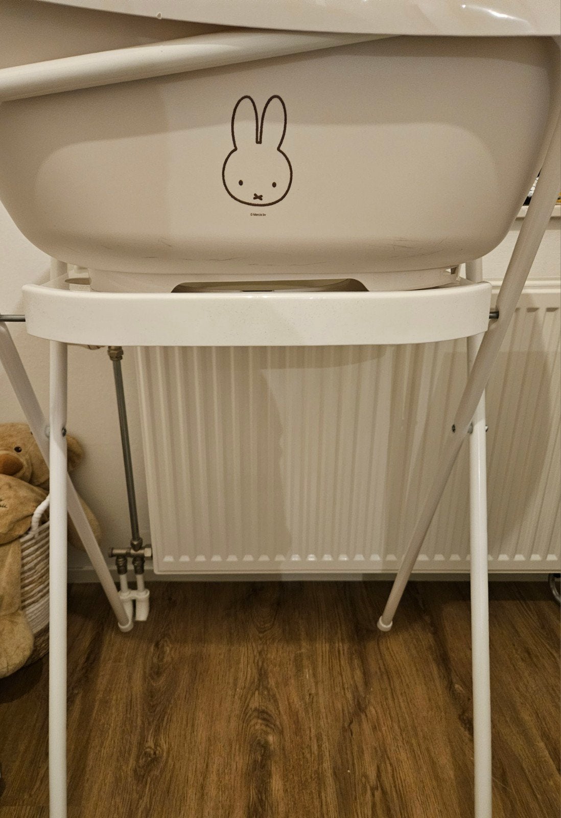 Nijntje babybadje met standaard, ZGAN., Ophalen, Zo goed als nieuw, Badje, Standaard