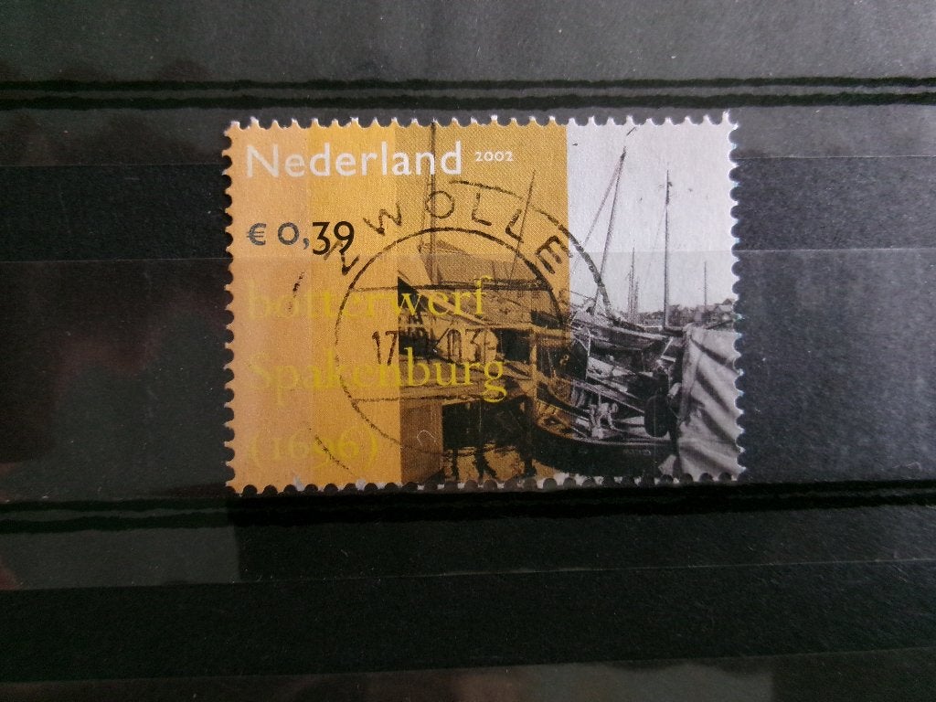 2002 - botterwerf spakenburg (756g), Postzegels en Munten, Verzenden, Gestempeld