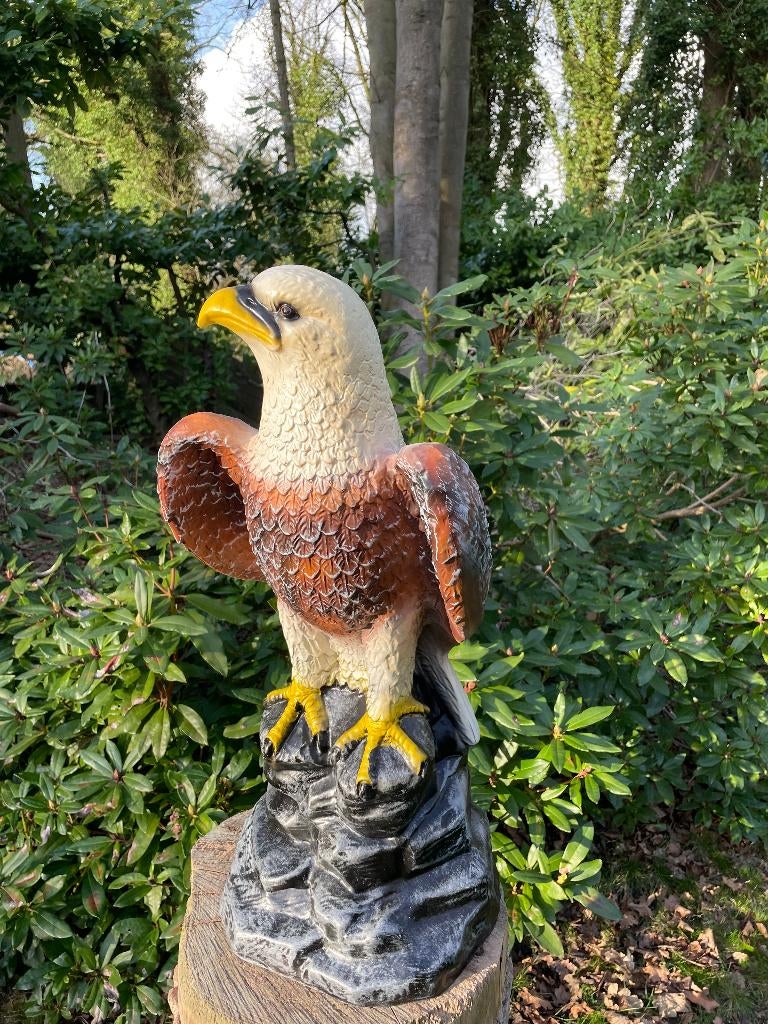 Arend, boerderij, gazon, tuin, boerderij, 65 cm, Ophalen, Nieuw, Kunststof, Dierenbeeld