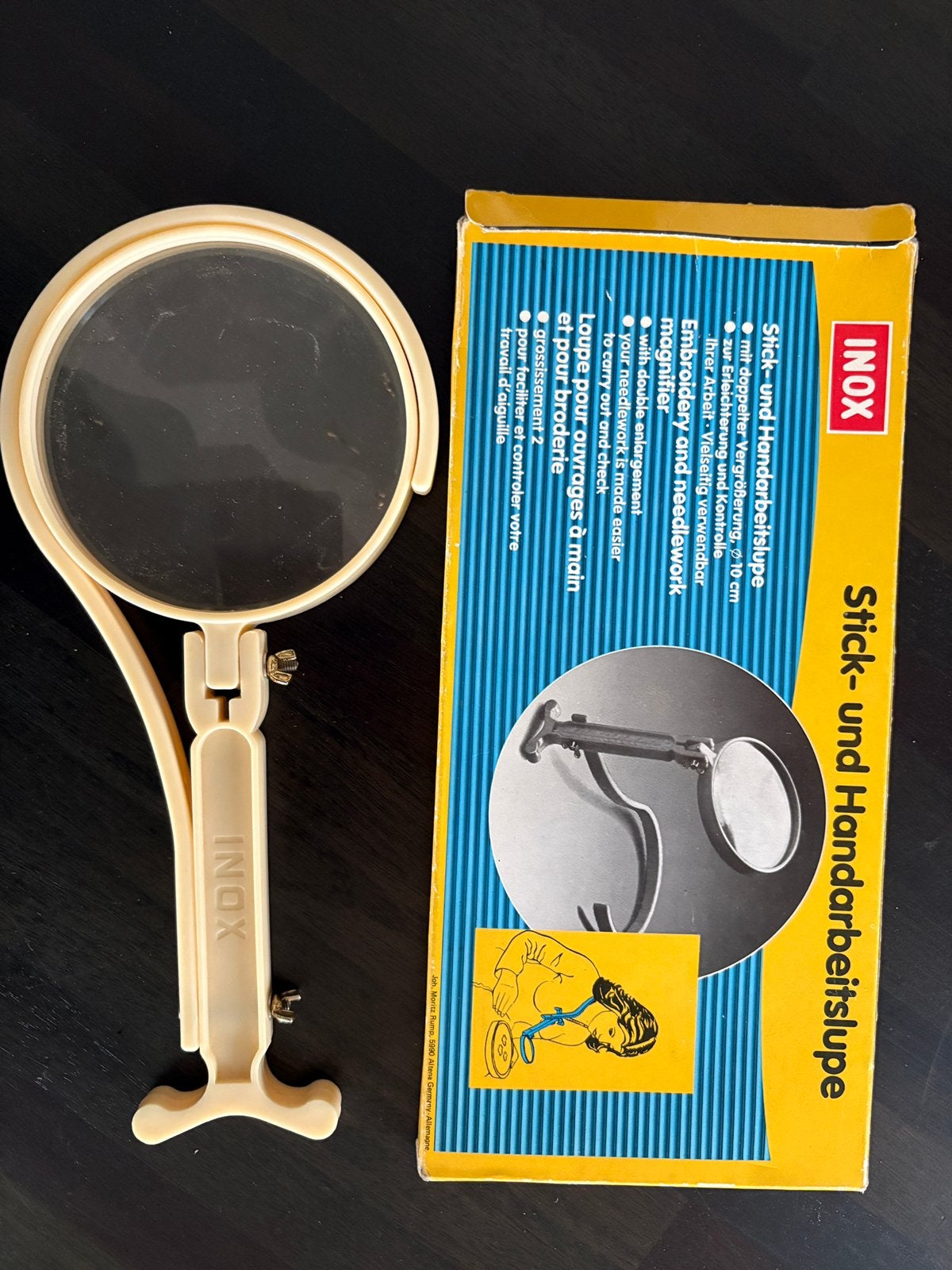 Handarbeid loep, Ophalen of Verzenden, Zo goed als nieuw, Vergrootglas of Loep