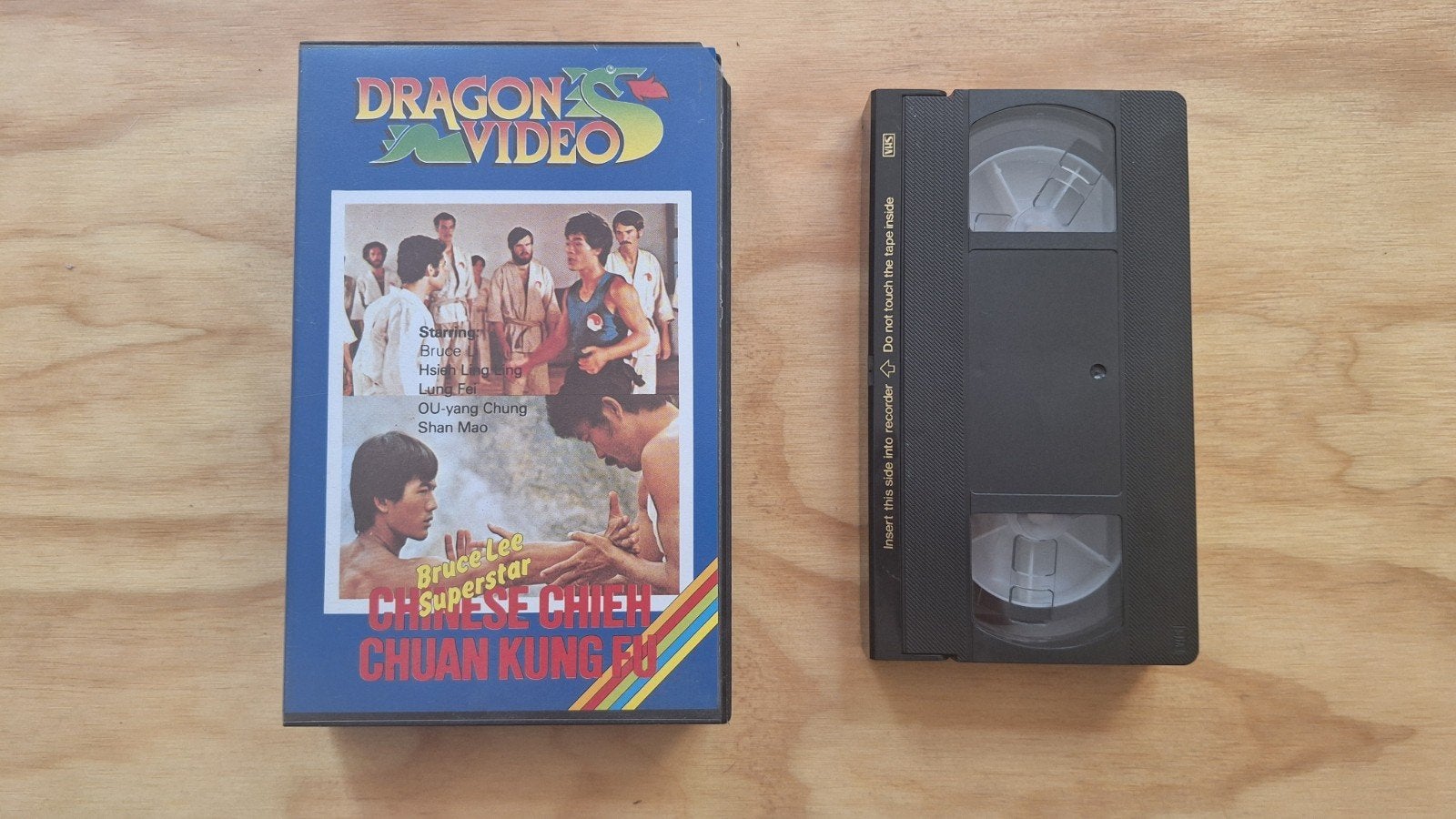 VHS Chinese Chieh Chuan Kung Fu 1976, Ophalen of Verzenden, Gebruikt, Martial arts, VHS