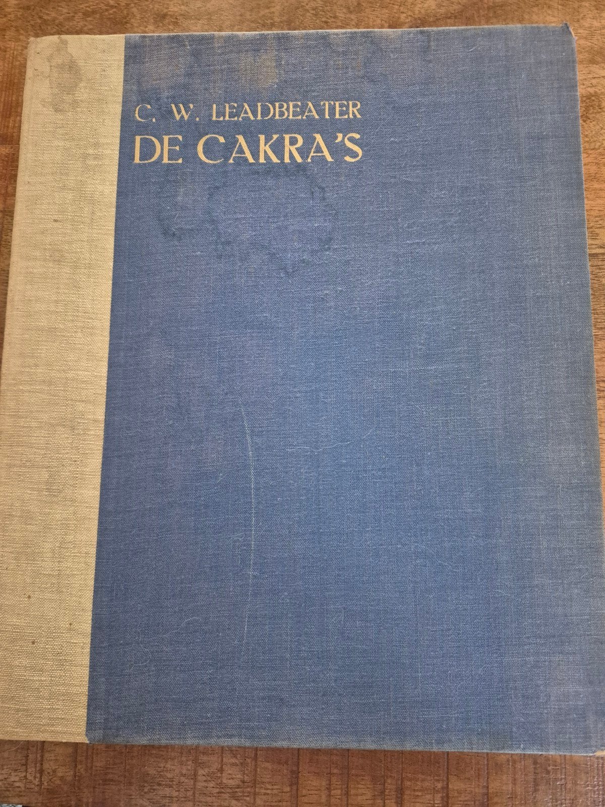 De Cakra's - C.W. Leadbeater (1931) - Spiritualiteit, Gelezen, Spiritualiteit algemeen, Ophalen of Verzenden, C.W. Leadbeater