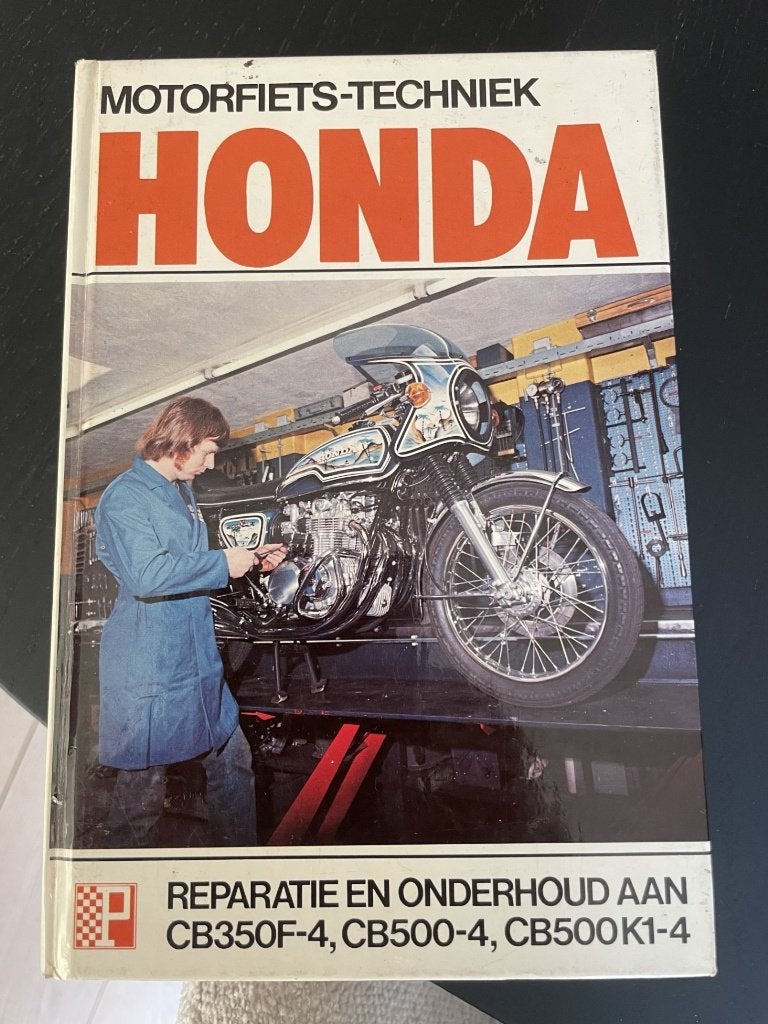 werkplaatshandboek HONDA CB350F & CB500F en K; 17,95 euro, Ophalen of Verzenden, Honda