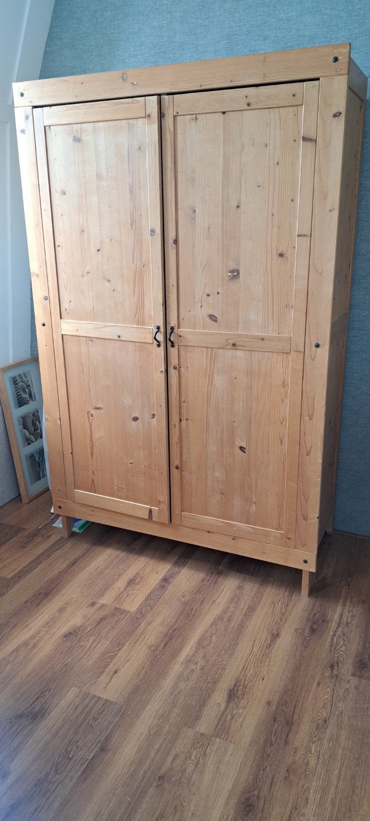 Grenen slaapkamer meubels, Huis en Inrichting, Slaapkamer | Complete slaapkamers, Ophalen, Gebruikt, Tweepersoons