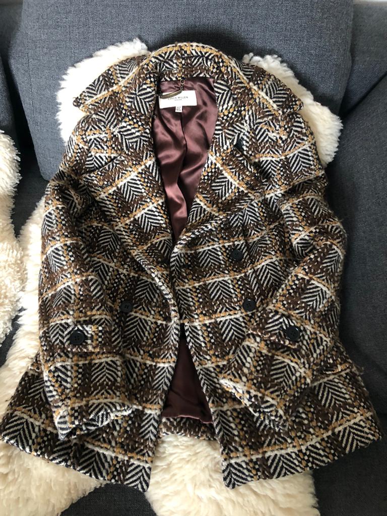 Karen Millen Damesjas maat 38, Ophalen, Gedragen, Maat 38/40 (M), Zwart