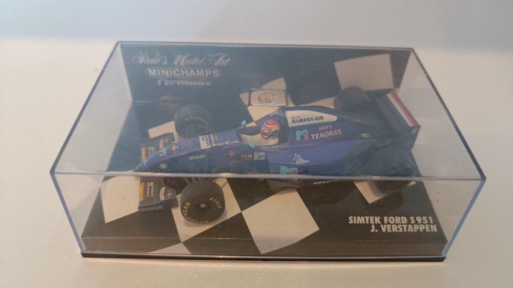 Minichamps Simtek Ford S951 J. Verstappen Formule 1 model, Ophalen of Verzenden, Zo goed als nieuw
