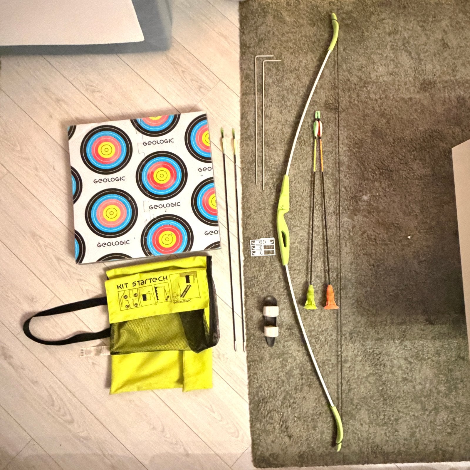 Complete pijl en boog set Decathlon - Zo goed als nieuw, Ophalen of Verzenden, Zo goed als nieuw, Recurveboog