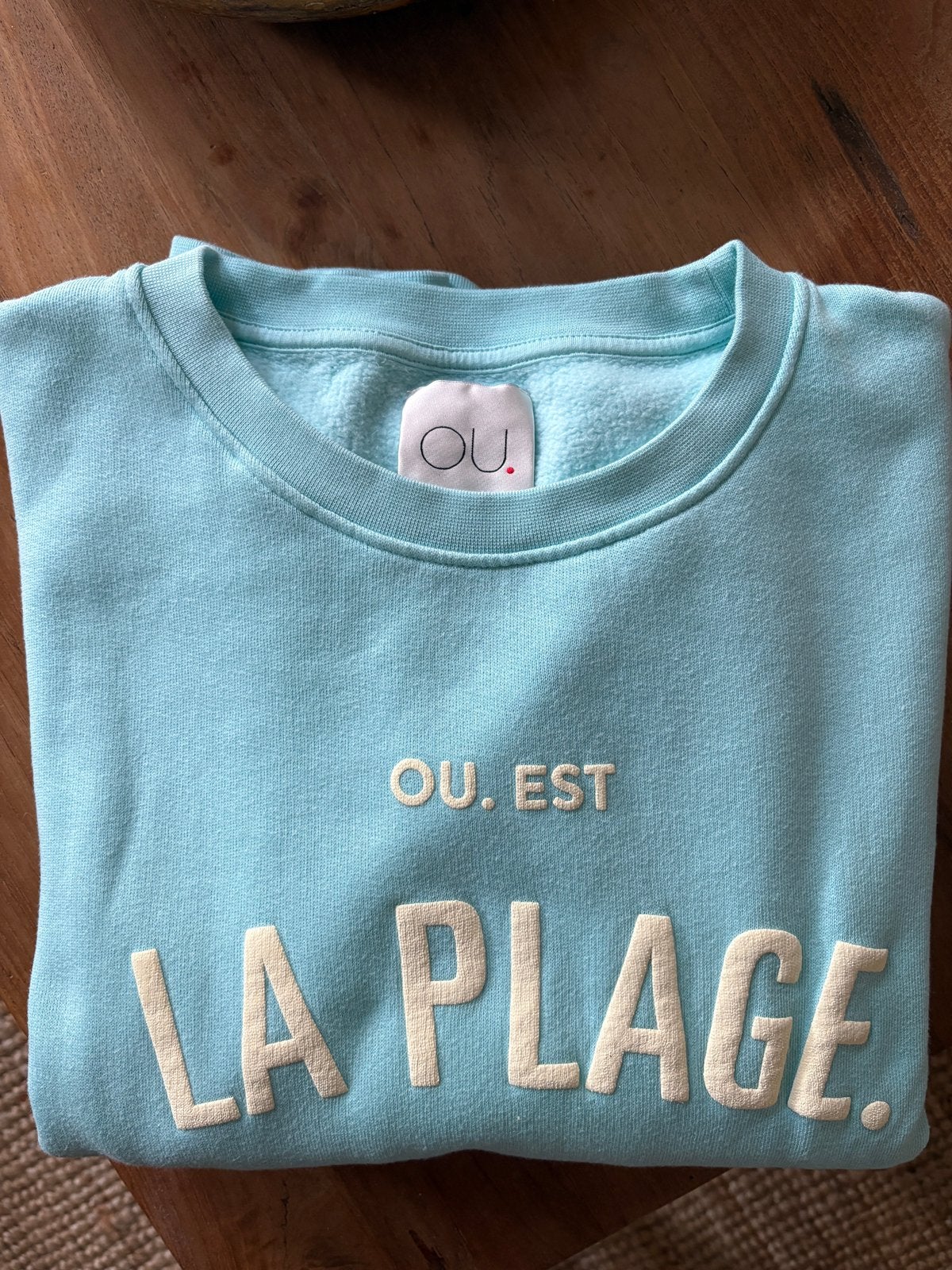 OU Boutique sweater blauw nieuw!, Ophalen of Verzenden, Nieuw, Maat 42/44 (L), Blauw