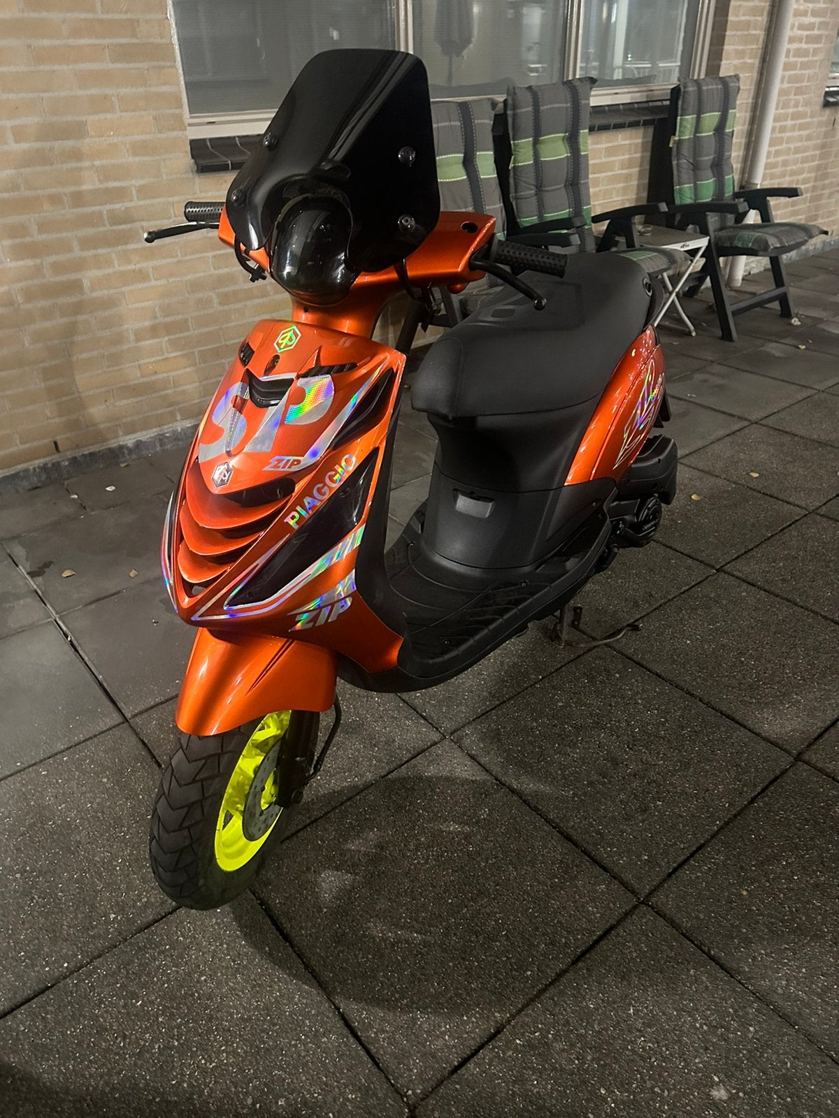 Piaggio zip custom full option, Ophalen, Gebruikt, Zip, Benzine