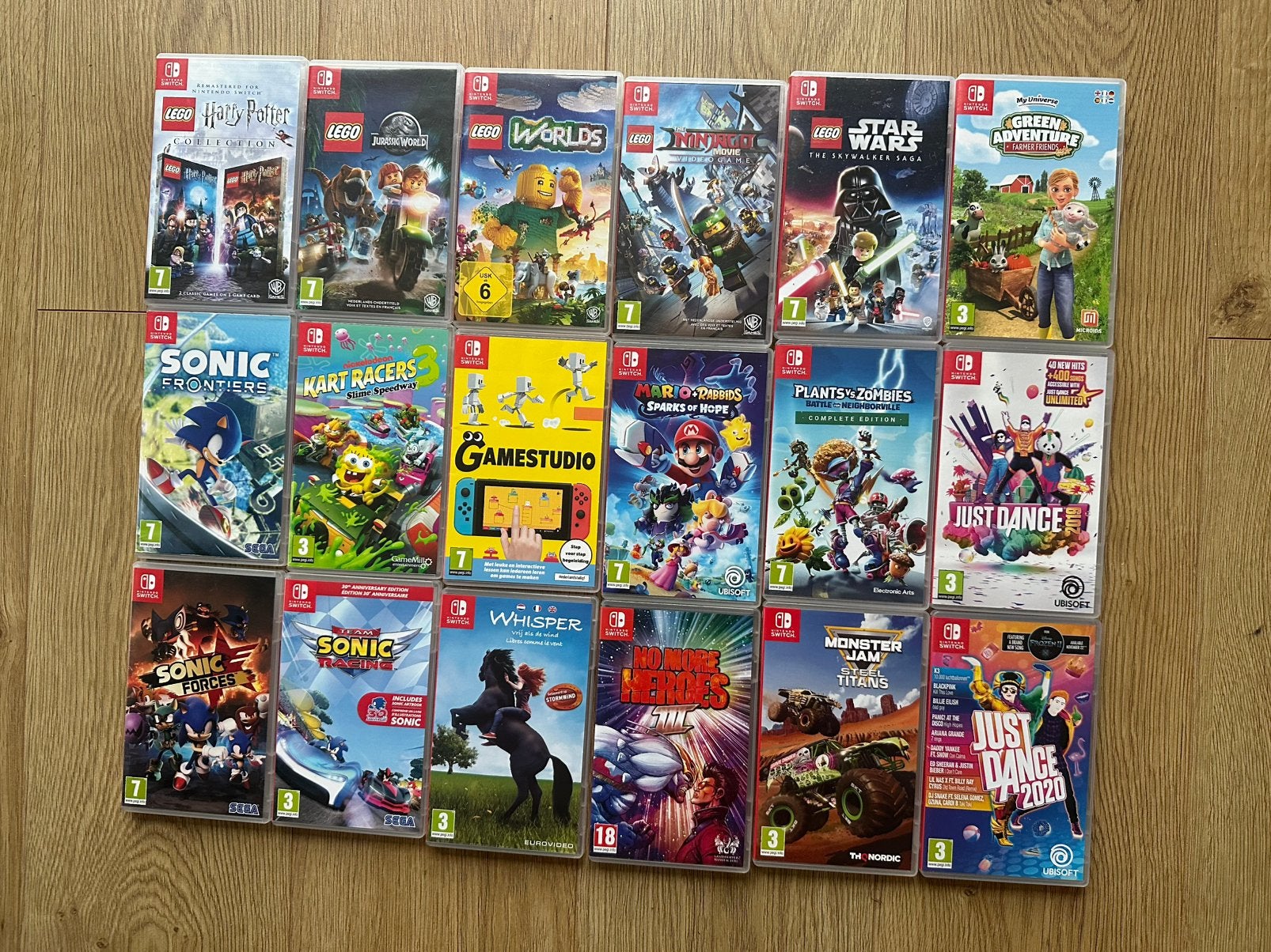 Nintendo Switch Spellen Games: 17,50 euro per spel!!!, 3 spelers of meer, Ophalen of Verzenden, Zo goed als nieuw, Vanaf 7 jaar