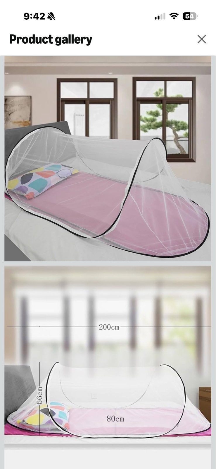 Foldable Mosquito Net, Portable Camping Tent, Caravans en Kamperen, Kampeeraccessoires, Ophalen, Zo goed als nieuw
