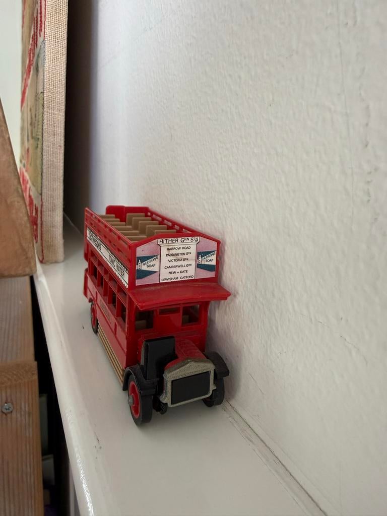 Vintage Matchbox 1922 AEC 'S' Type Omnibus - 1982, Overige merken, Gebruikt, 1:50 of kleiner, Overige typen