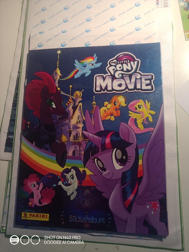 Compleet panini album My Little Pony, Ophalen, Zo goed als nieuw, Overige typen