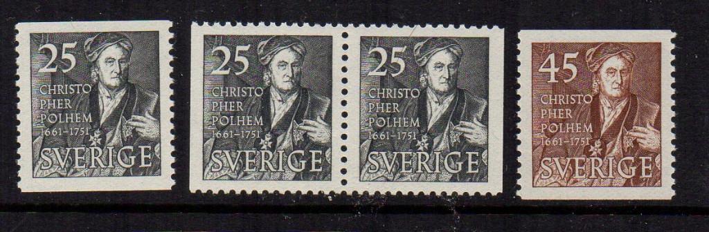 Zweden 1951 Facit 438-439. Postfris, Ophalen of Verzenden, Zweden, Postfris