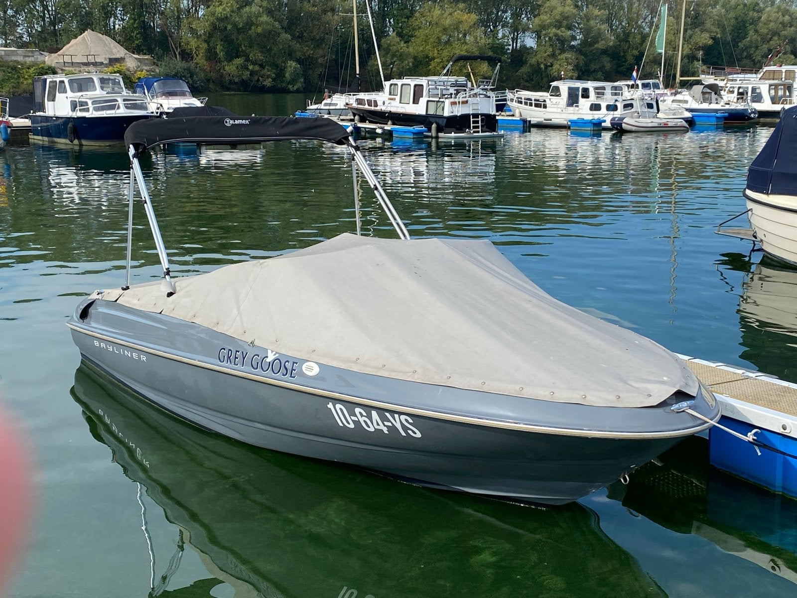 Bayliner 1850 Capri met Pega boottrailer, Ophalen, Gebruikt, Bayliner