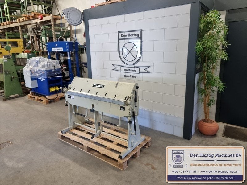 Zetbank Cidan 1350x1,6mm gebruikte zetbanken plooibank, Ophalen, Gebruikt