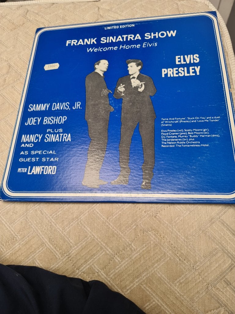 LP: The Frank Sinatra Show - Welcome Home Elvis ), Verzamelen, Ophalen, Nieuw, Cd of Plaat