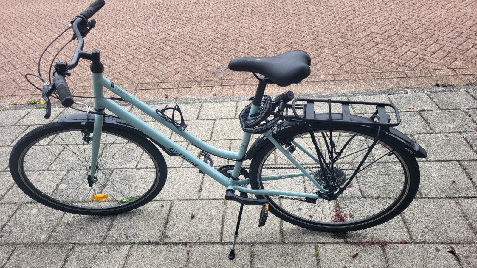 Fiets Riverside RS120 - lichtblauw, Ophalen, Zo goed als nieuw, Minder dan 10 versnellingen, Overige merken