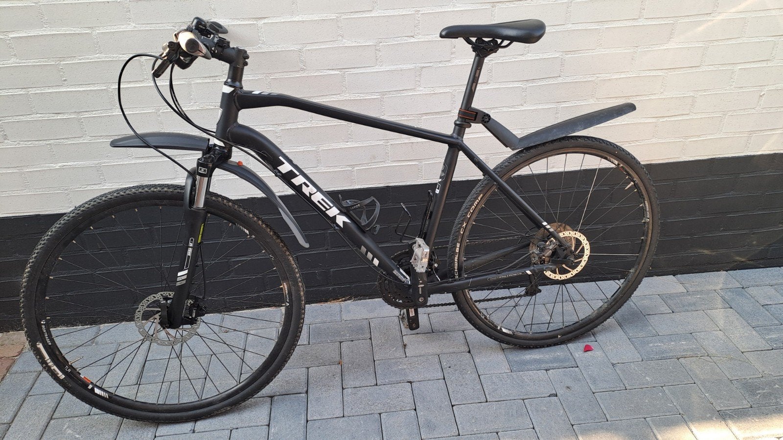 Trek 8.4 DS Hybride Gravel en MTB Fiets, 28 inch, Gebruikt, Vering, Meer dan 20 versnellingen