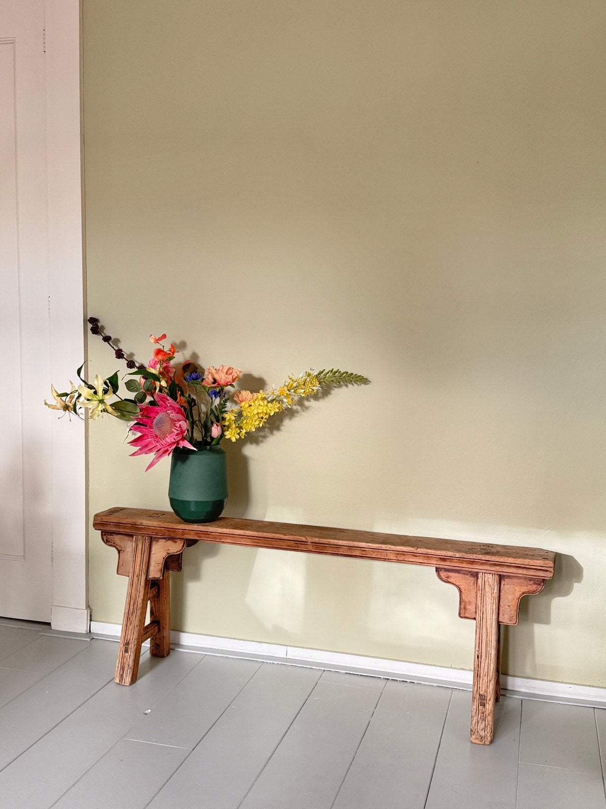 Houten bankje, Ophalen, Minder dan 25 cm, Rechthoekig, 100 tot 150 cm